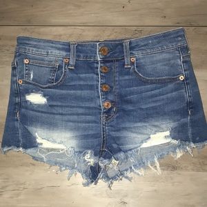 American eagle jean shorts